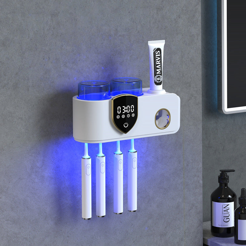 Smart UV Toothbrush Sterilizer with Drying Function